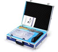 Ryanong Riscaldatore magnetico a induzione senza fiamma, 1000 W, portatile, 8 bobine, kit di rimozione del calore per smontaggio auto, strumento di riparazione con bobine cassetta degli attrezzi,
