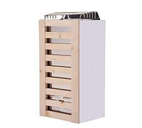 Ryanong Riscaldatore per sauna, in acciaio inox, con controllo interno, design a doppio strato, riscaldamento rapido, stufa per sauna, doccia, perdita di peso, SPA