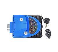 Ryanong Serratura per porta camper Auto Mobile Car White Metal Combinazione Serratura Modificata Maniglia per porta Telecomando Intelligente Serratura elettronica Serratura a chiave digitale Ingresso