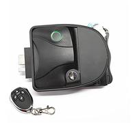 Ryanong Serratura per porta camper in metallo RV Car Lock Sensore di impronte digitali Serratura elettronica modificata telecomando Serratura senza chiave