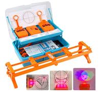 Ryanong Set di scatole per esperimenti, panca ottica e set di accessori, materiale didattico fisico, attrezzatura ottica professionale