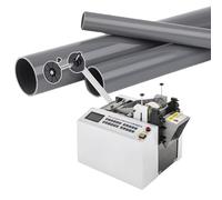 Ryanong Tagliatubi per cavi con display digitale con micro controllo computerizzato per tagli lisci e senza sbavature, capacità di impostazione pausa batch