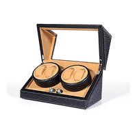Ryanong Watch Winder 4 Posizioni PU Pelle High-end Automatico Silenzioso Rotazione Motore Anti-Magnetizzazione. 34 18 20cm