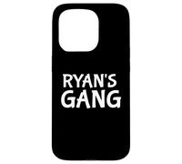 Ryan's Gang First Name Ryan Bachelor Party Wedding Custodia per iPhone 15 Pro