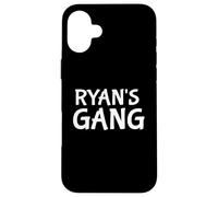 Ryan's Gang First Name Ryan Bachelor Party Wedding Custodia per iPhone 16 Plus