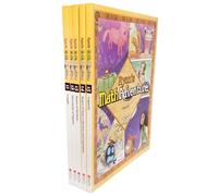 Ryan's Math Adventure | Kids Comic Series | 5 Math Comics with Workbooks(Book 11 to 15) | Length & Movement of Figures & Basics of Division & Capacity | Recommend for Grade 1, 2, 3