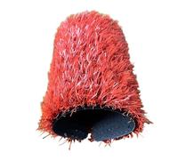 RybdaFDc Erba Artificiale Colorata for Esterni, Erba Artificiale Antiscivolo Resistente all'abrasione, for Giardino Esterno, Patio sul Retro(Red 2,2x4m(6.59x13.12ft))