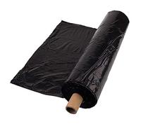 RybdaFDc Film Nero for Il Controllo delle Erbacce da 20 m, 0,6~2 m di Spessore 0,008 mm for Serre, Film for pacciamatura in plastica for piantagioni di ortaggi, 1 pz(Width 1.5m)