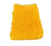 RybdaFDc Grande Prato Artificiale colorato, Moderno Prato Artificiale con Fori di drenaggio, Prato Artificiale Realistico for l'arredamento(Yellow 2,2x20m(6.56x65.61ft))