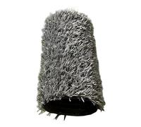 RybdaFDc Grande Tappeto erboso Artificiale for Esterni, Tappeto erboso Sintetico con Fori di drenaggio e Supporto in Gomma, for Cortile, Patio, Garage(Gray-,2x20m(6.56x65.61ft))