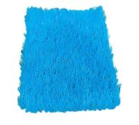 RybdaFDc Tappeto in Erba Artificiale for Esterni, Robusto e Resistente all'abrasione, Tappeto in Erba Artificiale for Interni ed Esterni(Blue 2,2x2.5m(6.56x8.2ft))