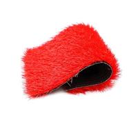 RybdaFDc Zerbino in Erba Sintetica, Tappeto in Erba Sintetica Spessa for Interni ed Esterni, Tappeto in Erba Sintetica con Fori di drenaggio(Red 1,2x6m(6.56x19.68ft))