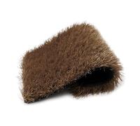 RybdaFDc Zerbino in Erba Sintetica, Tappeto in Erba Sintetica Spessa for Interni ed Esterni, Tappeto in Erba Sintetica con Fori di drenaggio(Brown,2x5m(6.56x16.4ft))