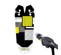 Rycling, parafango posteriore, pieghevole, parafango splash, sportello antimacchia regolabile, scudo Splash, cartello impermeabile portatile per biciclette pendolari, fuoristrada o trail