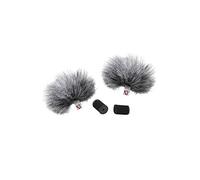 Rycote 065502 - Filtro antivento per microfoni Lavalier, confezione da 2 pezzi, colore grigio