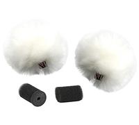 Rycote 065503 - Mini filtro antivento per Lavalier, confezione da 2 pezzi, colore bianco