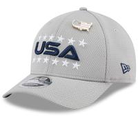 Ryder Cup 2025 New Era 9Forty M Crown Venerdì Grigio Cappello