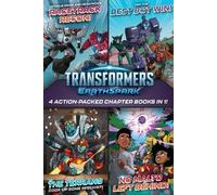 Transformers EarthSpark 4 Action-Packed Chapter Books in 1: (Copertina rigida)