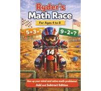 Ryder's Math Race - Add and Subtraction Edition: Nelmgerian MX | Ryder's Activities Series