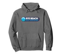 Rye Beach Logo Emblema - Rye Beach New Hampshire Felpa con Cappuccio