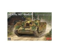 Modellino Char Sd.kfz.167 Stug.iv Early Produzione Con Full Interior And Workabl