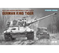 RYE FIELD MODEL KING TIGER ARDENNES 1944 STANDARD VERSION 1/35 RM5137