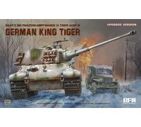 RYE FIELD MODEL KING TIGER ARDENNES 1944 UPGRADE VERSION 1/35 RM5138