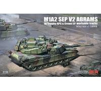 RYE FIELD MODEL M1A2 SEP V2 ABRAMS W/TROPHY APS & CROWS LP/W.TRACK 1/35 RM5156