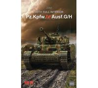 RYE FIELD MODEL Pz.Kpfw.IV Ausf. G/H Con Interni Completi 5055