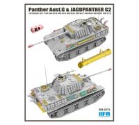 Rye Field Model RM-2072 - 1:3 5 Panther Ausf.g, Jagdpanther G2 Upgr. Set - Nuovo