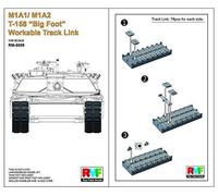 Rye Field Model RM-5009 - 1/35 Workable Tracks Per M1A1/M1A2 T-158 Piede Grande