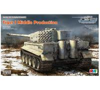 Rye Field Model RM-5010 Model Kit Tiger I Middle Production Full Interior