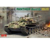 (M) Rye Field Model RM-5018 - 1/35 Panther Ausf.g Early/Late Productions - Nuovo