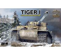 Rye Field Model RM-5025 - 1/35 Tiger I Witmann Full Interior - Clear Edition
