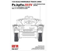 Rye Field Model RM-5037 - 1/35 Pz.kpfw.iii / IV Tardi Produzione (40cm) Tracks