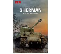 Rye Field Model RM-5042 - 1/35 M4A3 76W Hvss Sherman W/ Full Interior - Nuovo
