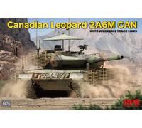 Rye Field Model RM-5076 - 1/35 Canadian Leopard 2A6M Can Con Workable Track Neu