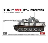 Rye Field Model RM-5078 - 1/35 Sd.KfZ.181Tiger I Initial Produzione No.121 - Neu