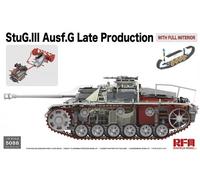Rye Field Model RM-5088 - 1/35 Stug.iii Ausf.g Tardi Produzione, Full Interior