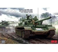 Rye Field Model RM-5098 - 1/35 T-55A ( Mod. 1981) Con Workable Track SX - Nuovo