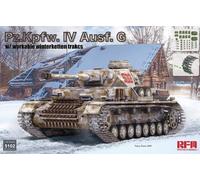 Rye Field Model RM-5102 - 1:3 5 Pz.kpfw. IV Ausf. G W/Workable Winterketten