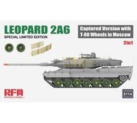 Rye Field Model RM-5114 - 1:3 5 Leopard 2A6 Captured Versione Con - Nuovo