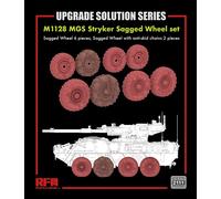 Ryefield Model RM-2111 - 1:3 5 M1128 Mgs Stryker Sagged Wheel Set 6 Pezzi -
