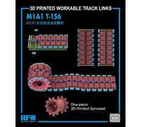 Ryefield Model RM-3035 Accessori - Kit Tracce Stampate 3D 1:35