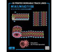 Ryefield Model RM-3037 1:35 Tracce Stampate in 3D Kit 3037 Pignone Unico
