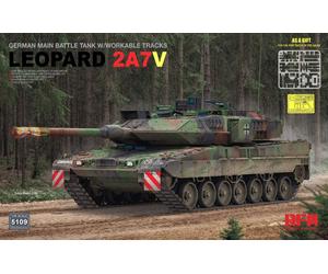 Ryefield Model RM-5109 - 1:3 5 German Leopard 2A7V Principale Battle Tank -