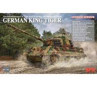 Modellino Char Pz.kpfw.vi Ausf.b Tiger Henschel Torretta Sd.kfz. 182 Upgrade V