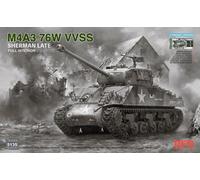 Ryefield Model RM-5135 - 1:3 5 M4A3 76W Vvss Sherman Late Standard Full Interior