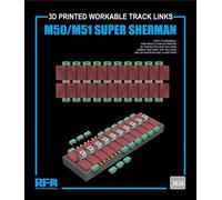 Ryefield Model RM3036 - 1:35 Cingoli Funzionanti In 3D Per M50 M51 - Nuovo