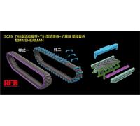 Ryefield Modello RM-3029 - 1:35 M4 Sherman T-48 Tipo Cingoli Funzionanti - Nuovo